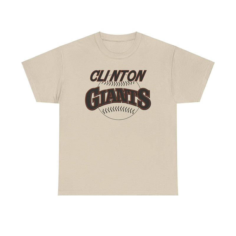Load image into Gallery viewer, Clinton Giants Midwest League Baseball '80-93 New Jersey T-shirt