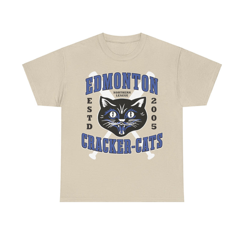 Load image into Gallery viewer, Edmonton Cracker-Cats Est 2005 Canada Baseball T-shirt
