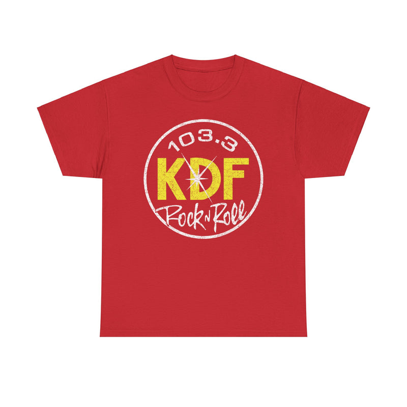 Load image into Gallery viewer, KDF 103 Pure Rock 1970 Radio Station Nostalgic T-shirt