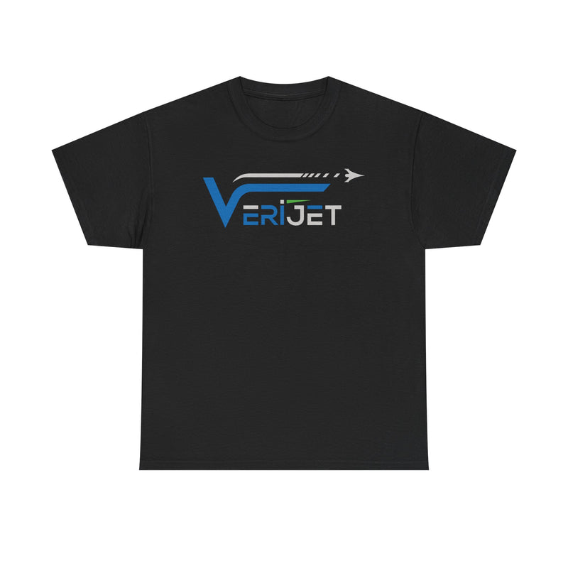 Load image into Gallery viewer, Verijet Private Jet Charter Logo T-Shirt Aviation