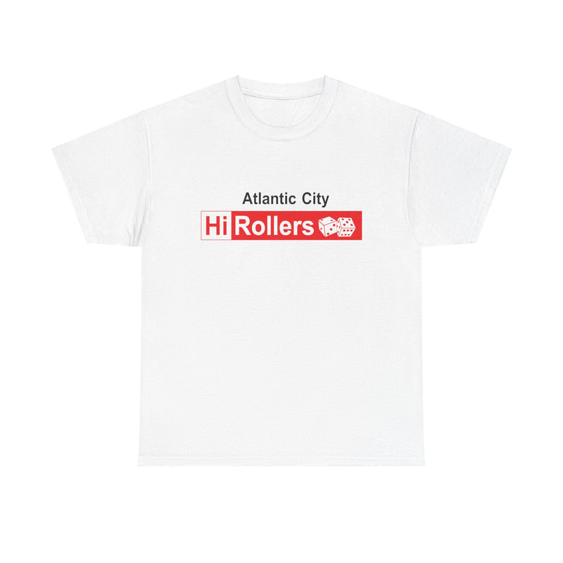 Load image into Gallery viewer, Atlantic City Hi Rollers CBA New Jersey Basketball T-shirt
