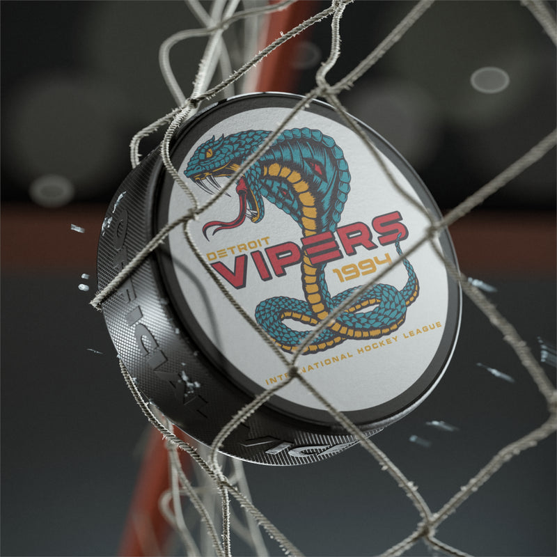 Load image into Gallery viewer, Detroit Vipers Est 1994 Michigan Hockey Puck