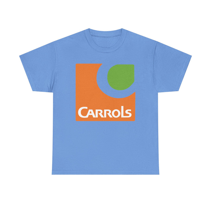 Load image into Gallery viewer, Carrols Restaurant Group T-Shirt - Fast Food Industry Defunct Logo Tee