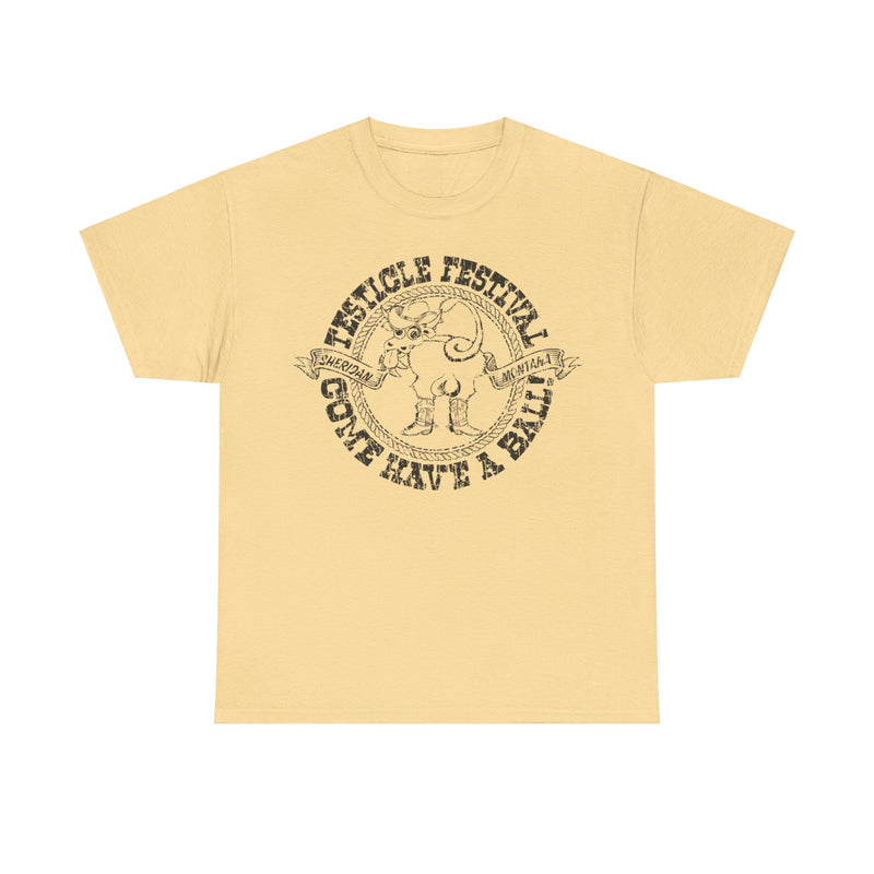 Load image into Gallery viewer, Sheridan Montana Testicle Festival 1982 Nostalgic T-shirt
