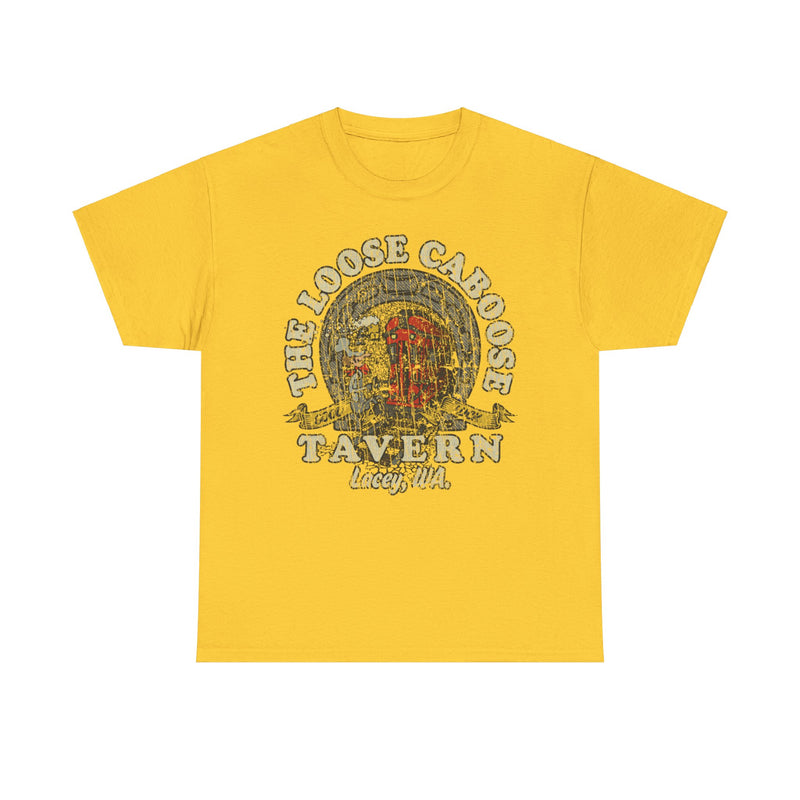 Load image into Gallery viewer, The Loose Caboose Tavern 1967 Lacey Washington Bar Restaurant T-shirt