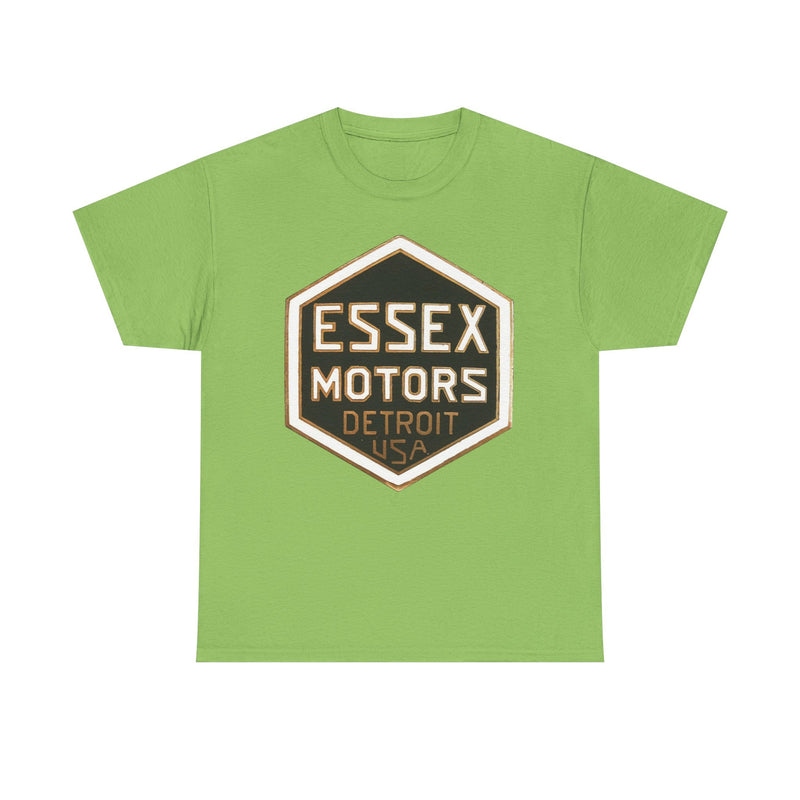 Load image into Gallery viewer, Essex Motors Detroit USA Gold Badge Rare Logo T-shirt