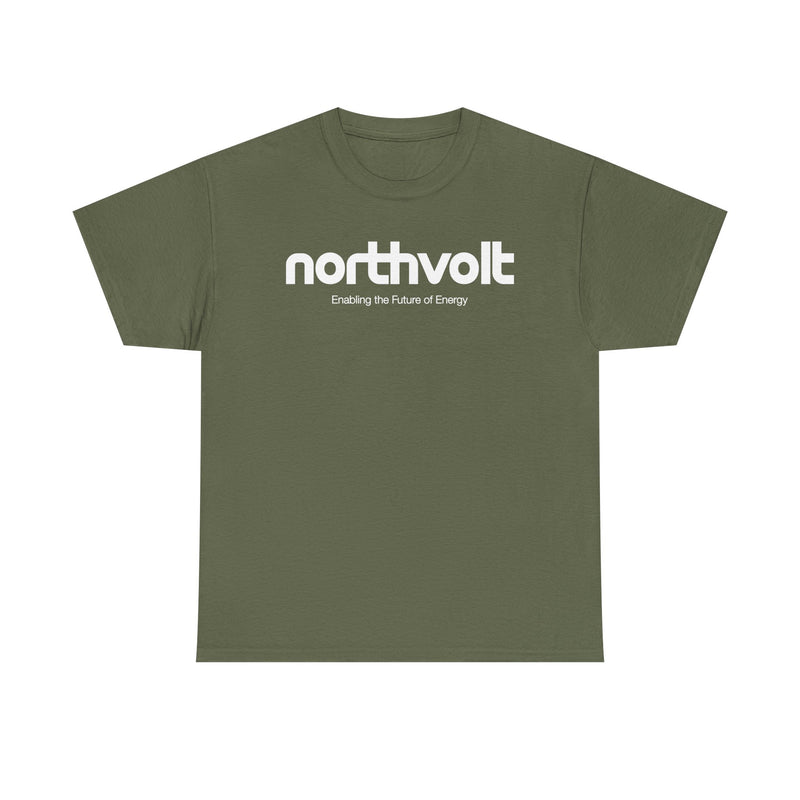 Load image into Gallery viewer, Northvolt T-Shirt Bankrupt Battery Company Defunct Energy Logo Tee