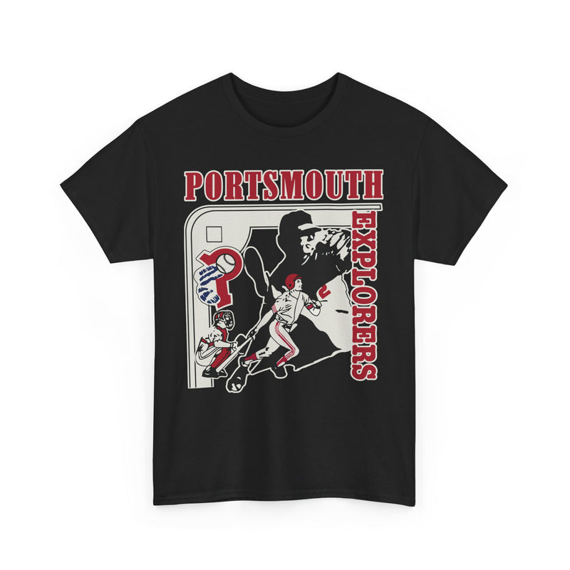 Load image into Gallery viewer, Portsmouth Explorers Ohio 1993-1995 Baseball T-shirt
