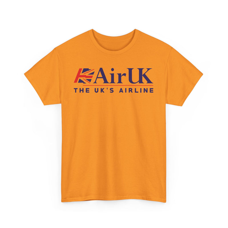 Load image into Gallery viewer, Air UK Leisure Leisure Without Compromise Vintage Airline Logo Aviation T-shirt