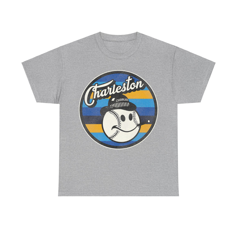 Load image into Gallery viewer, Charleston Charlies Logo Nostalgic Retro Baseball Team T-shirt