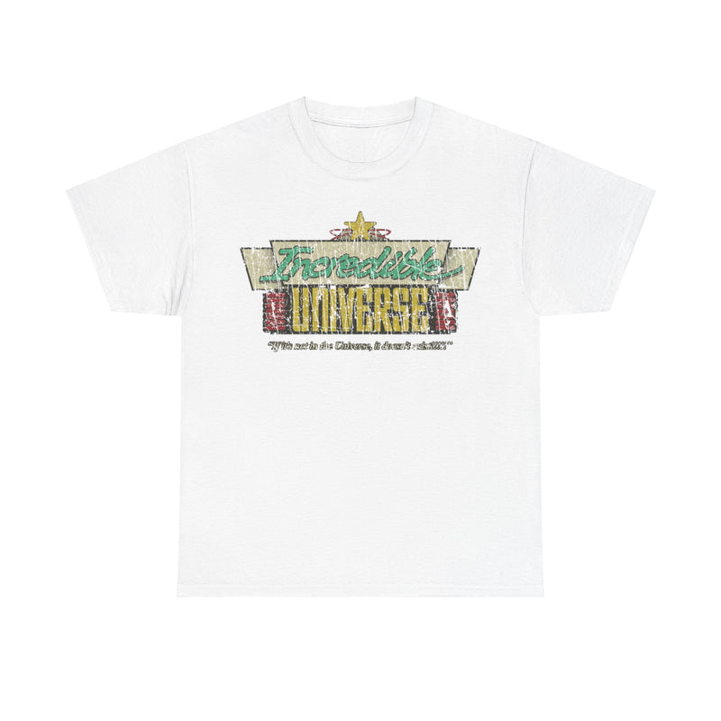 Load image into Gallery viewer, Incredible Universe 1992 Store Distressed Print T-shirt