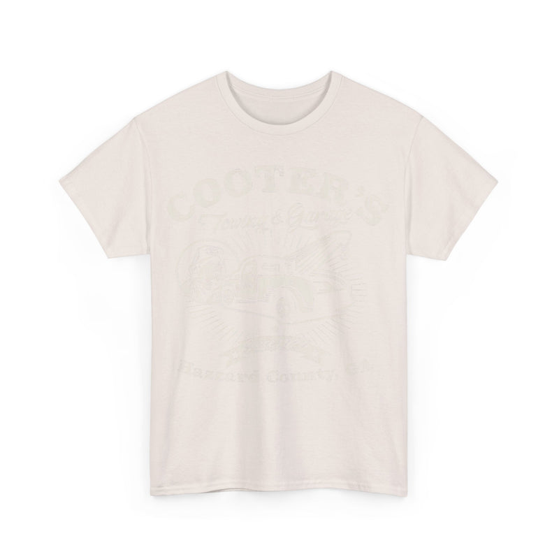 Load image into Gallery viewer, Cooters Towing Garage Dukes of Hazzard TV Show County T-shirt