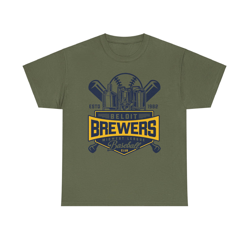 Load image into Gallery viewer, Beloit Brewers Wisconsin Baseball Team T-shirt