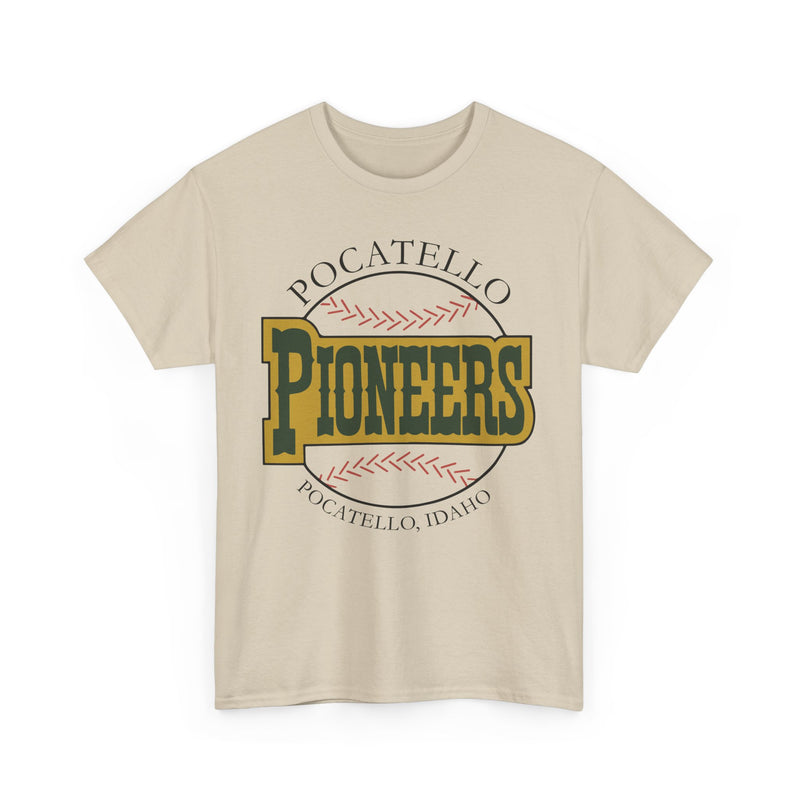 Load image into Gallery viewer, Pocatello Pioneers Idaho 1990-1991 Baseball T-shirt