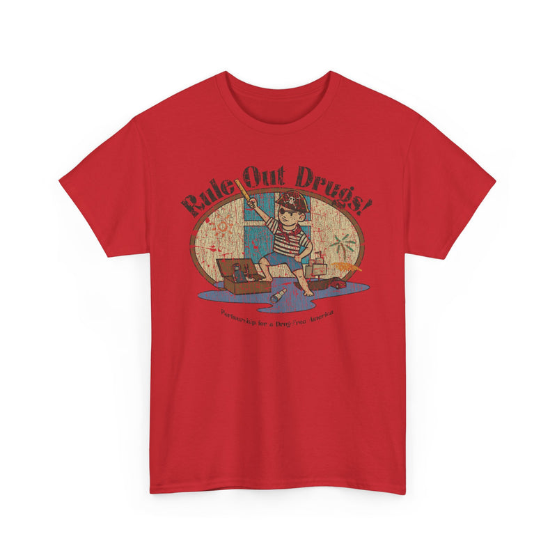 Load image into Gallery viewer, Rule Out Drugs 1986 Political Drug-free T-shirt