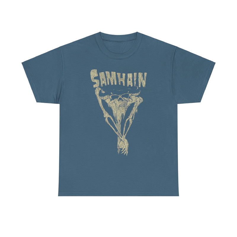 Load image into Gallery viewer, Samhain Scarecrow 1983 Ireland Celtic Festival Ghost T-shirt