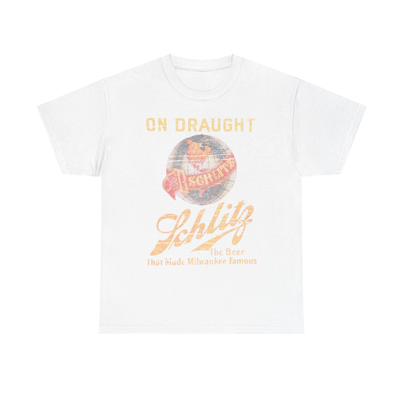 Load image into Gallery viewer, Schlitz Beer Milwaukee on Draught Wisconsin Brewery T-shirt