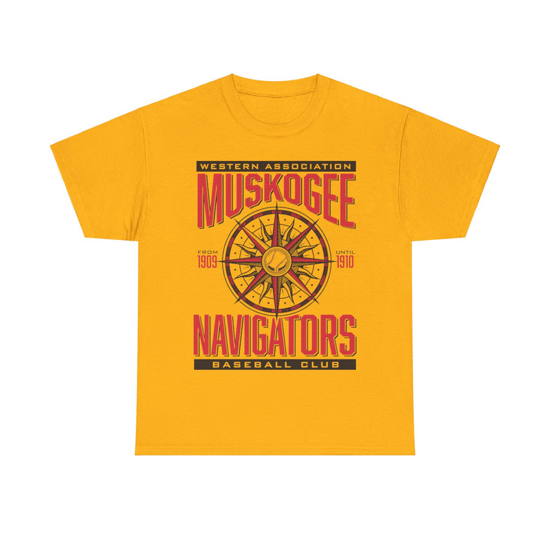 Load image into Gallery viewer, Muskogee Navigators Est 1909 Oklahoma Baseball T-shirt