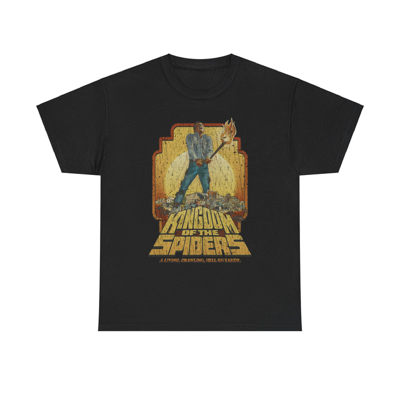 Load image into Gallery viewer, Kingdom of the Spiders 1977 William Shatner Movie T-shirt