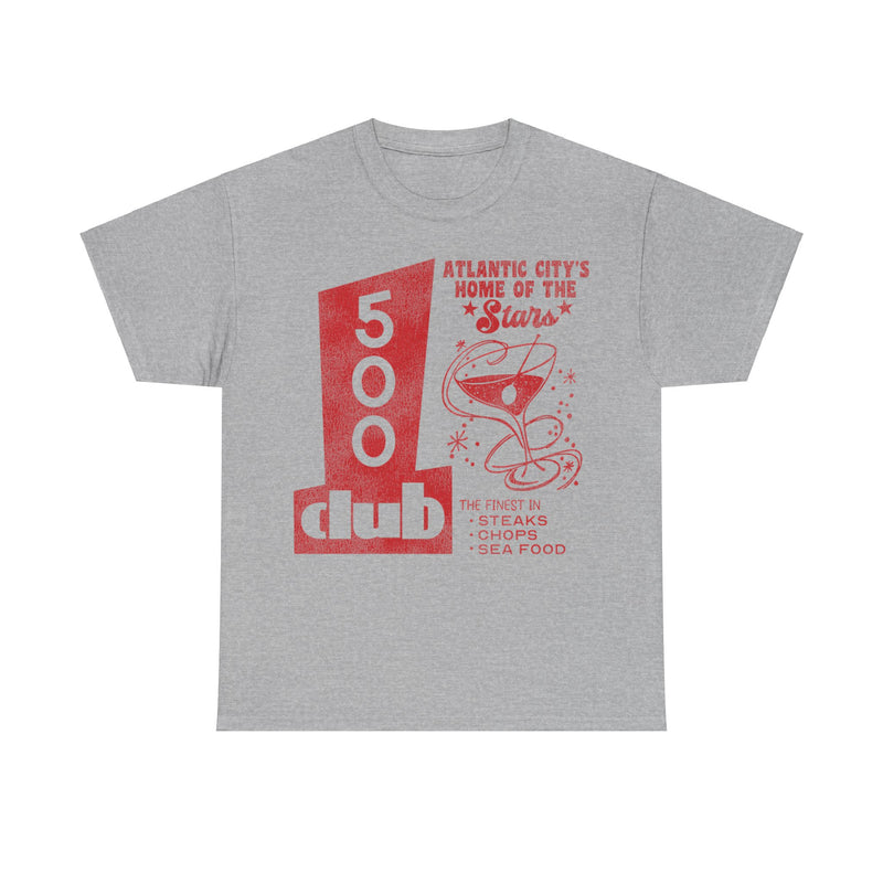 Load image into Gallery viewer, The 500 Club Atlantic City NJ Night Club Retro Nostalgic T-shirt