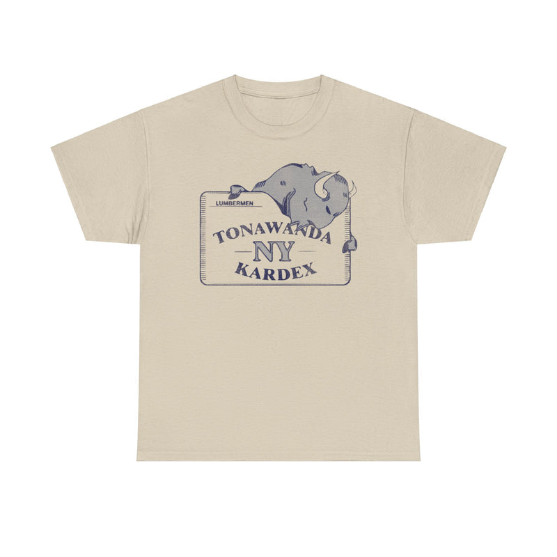 Load image into Gallery viewer, Tonawanda Kardex Lumbermen Retro Nostalgic Football T-shirt