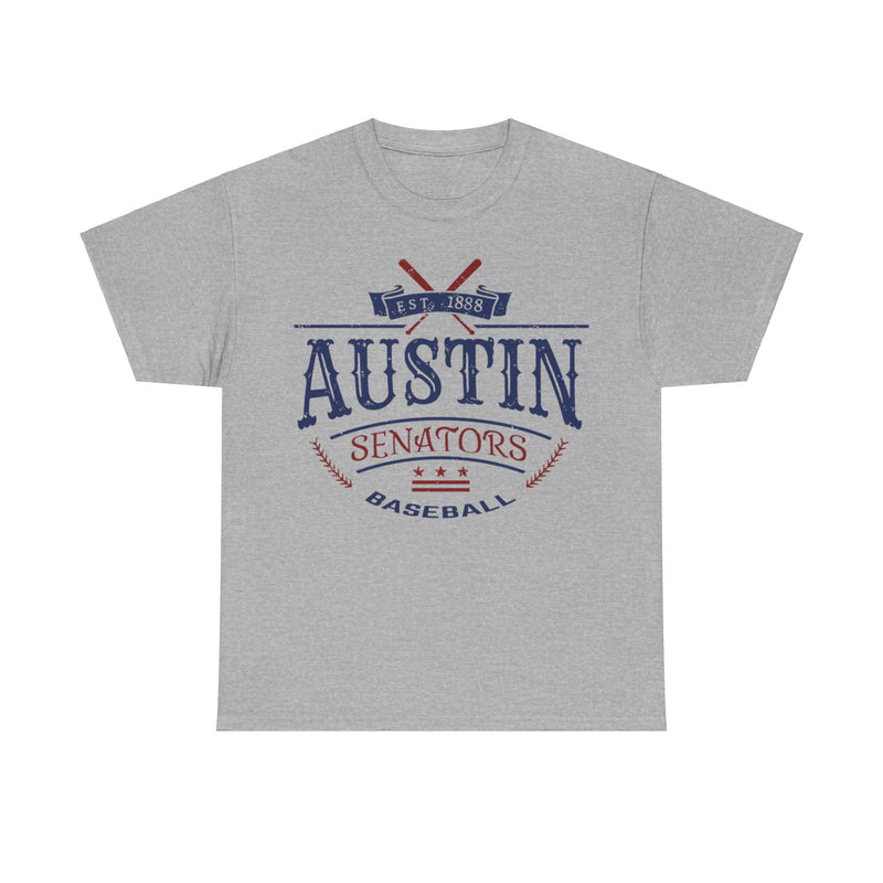 Load image into Gallery viewer, Austin Senators Est 1888 Texas Baseball T-shirt