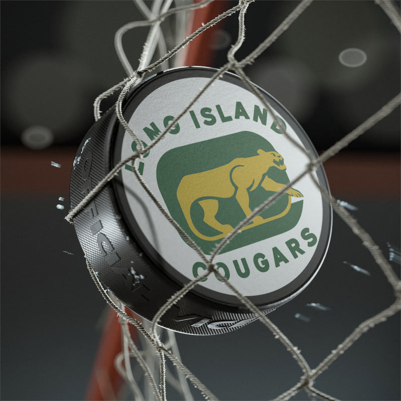 Load image into Gallery viewer, Long Island Cougars New York Hockey Puck