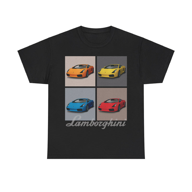 Load image into Gallery viewer, Lamborghini Colors Luxury Car Automobile T-shirt