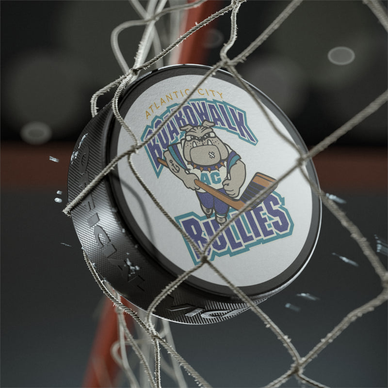 Load image into Gallery viewer, Atlantic City Boardwalk Bullies Nostalgic Retro Hockey Puck