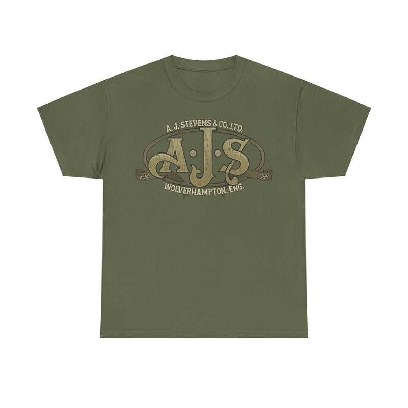 Load image into Gallery viewer, AJ Stevens Co Motorcycle Manufacturing T-shirt
