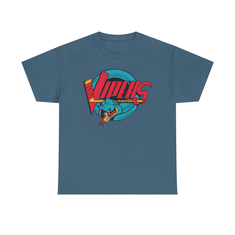 Load image into Gallery viewer, Detroit Vipers Logo Michigan Hockey Team T-shirt