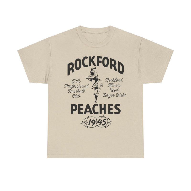 Load image into Gallery viewer, Rockford Illinois Peaches Nostalgic Retro Baseball Team T-shirt