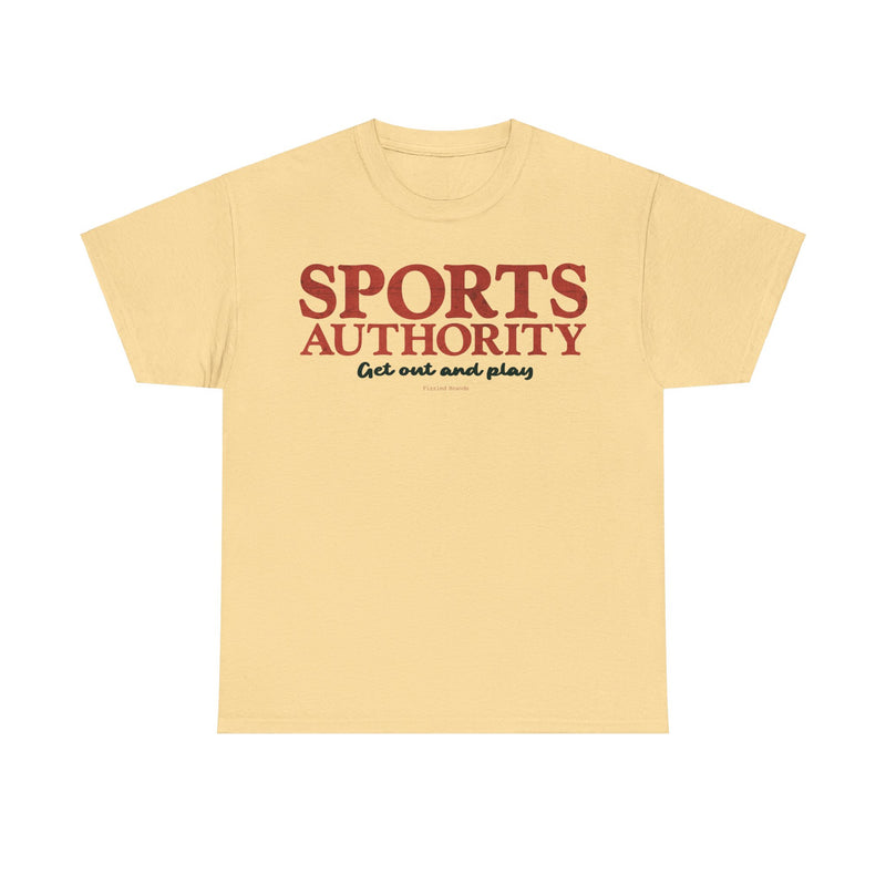 Load image into Gallery viewer, Sports Authority Retail Store Get Out and Play Retro Throwback Logo T-shirt