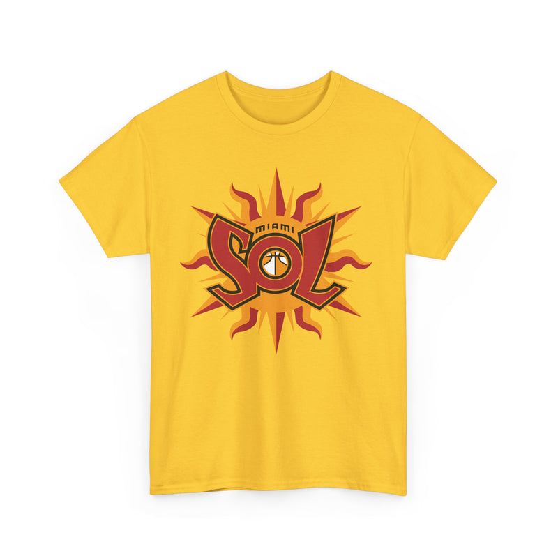 Load image into Gallery viewer, Miami Sol Womens National Basketball 2000-2002 Florida T-shirt