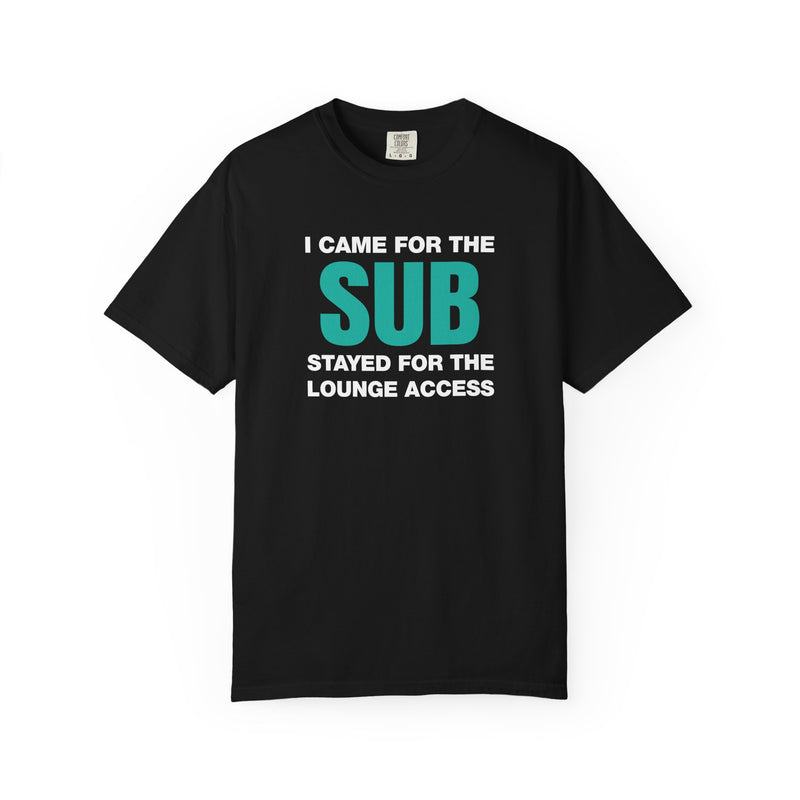 Load image into Gallery viewer, Lounge Access Credit Card Points Miles Travel Teal T-shirt