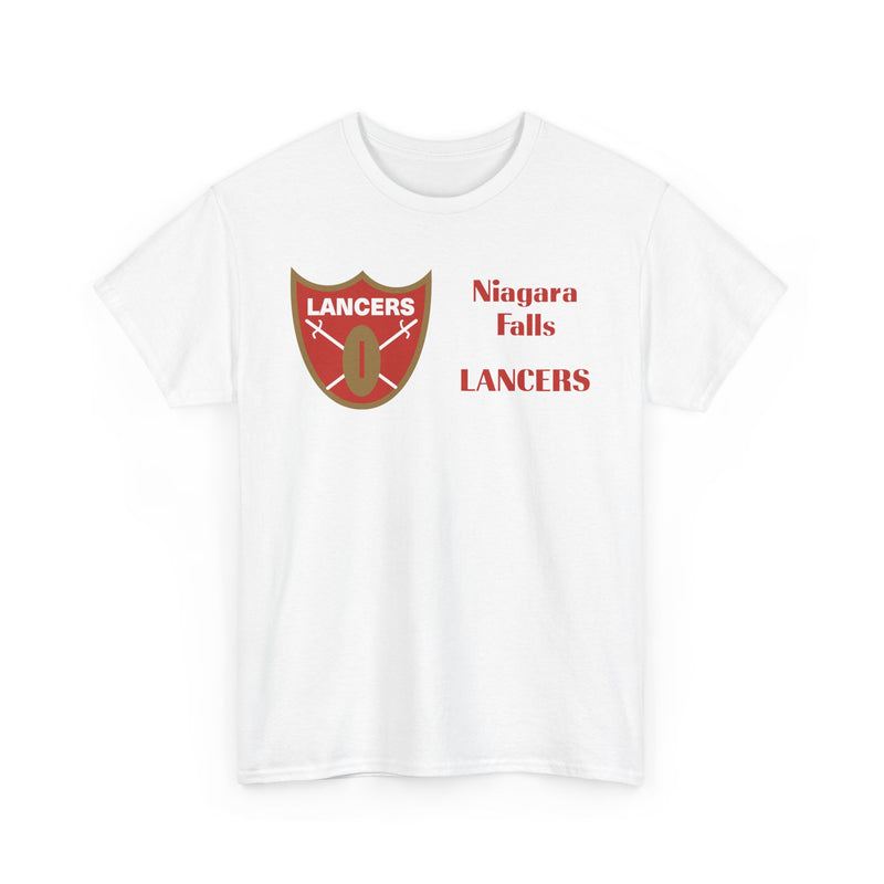 Load image into Gallery viewer, Niagara Falls New York Lancers Midwest Football 1971 T-shirt
