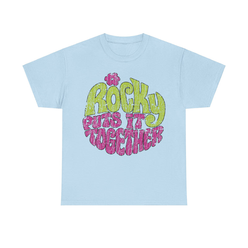 Load image into Gallery viewer, Rocky Puts It Together 1970 TV Show Nostalgic T-shirt