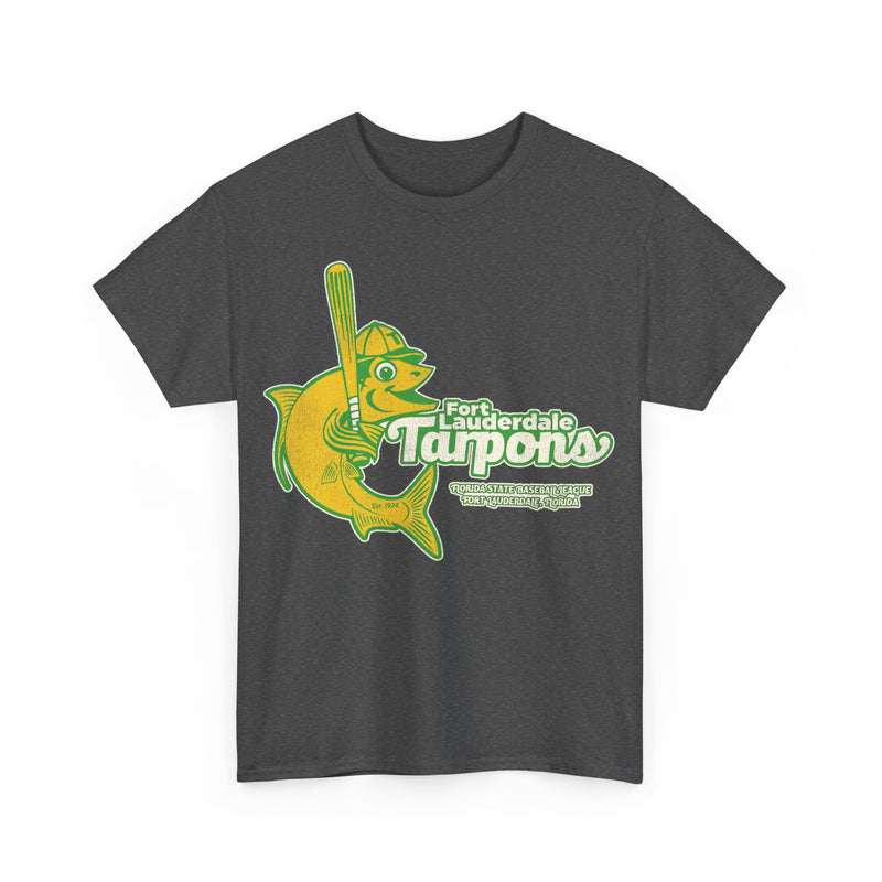 Load image into Gallery viewer, Fort Lauderdale Tarpons Nostalgic Retro Baseball Team T-shirt