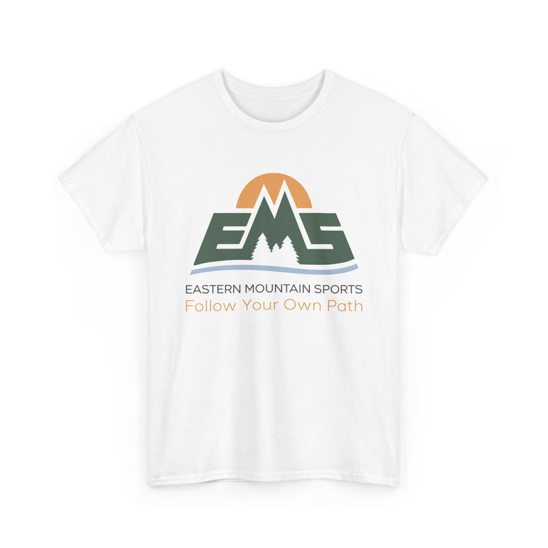 Load image into Gallery viewer, Eastern Mountain Sports T-Shirt Defunct Outdoor Retailer Follow Your Own Path Tee