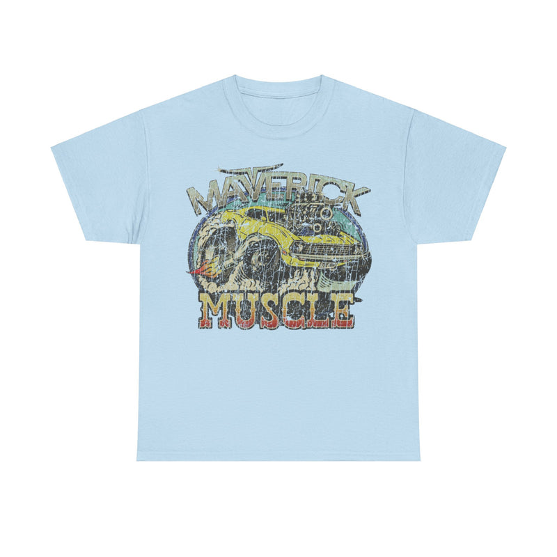 Load image into Gallery viewer, Maverick Muscle Car 1970 Distressed Print T-shirt