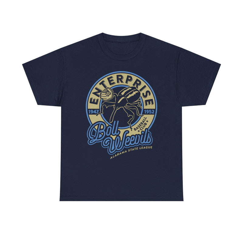 Load image into Gallery viewer, Enterprise Boll Weevils Est 1947 Alabama Baseball T-shirt