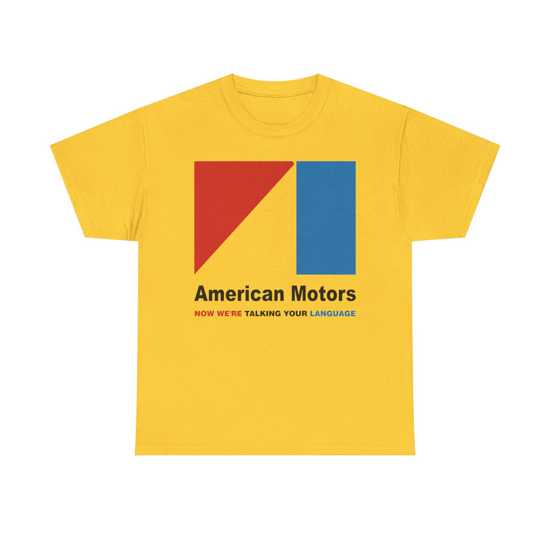 Load image into Gallery viewer, Retro American Motors RedBlue Logo Collectible Car T-shirt