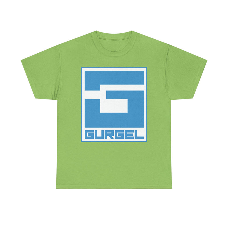 Load image into Gallery viewer, Gurgel Classic Blue Logo Brazilian Automobile Company T-shirt