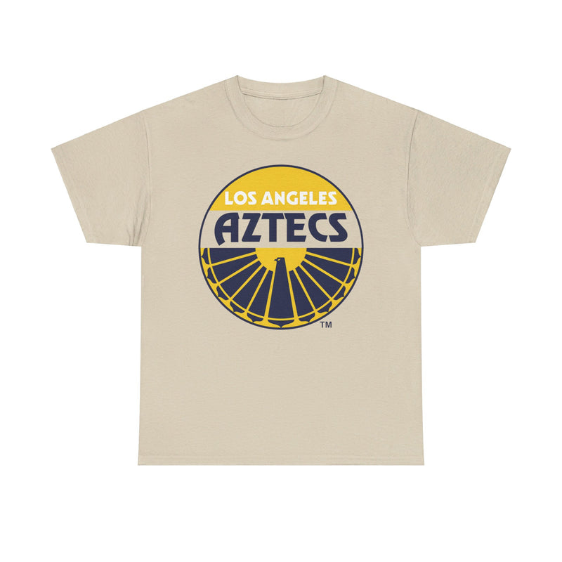 Load image into Gallery viewer, Los Angeles Aztecs Yellow Logo California Soccer Team T-shirt