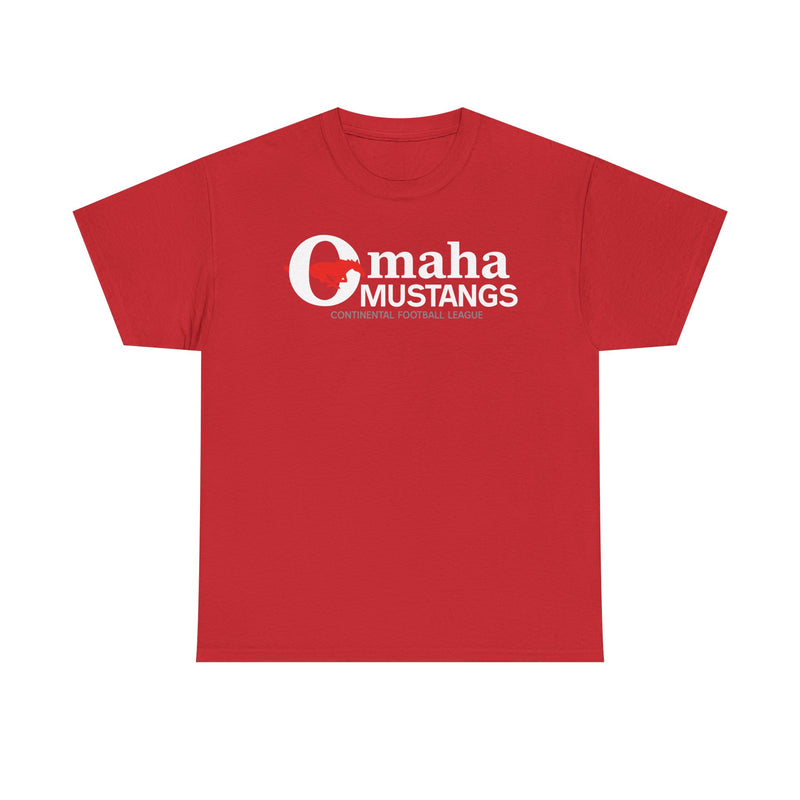 Load image into Gallery viewer, Omaha Mustangs 1964-1975 Nebraska Football T-shirt