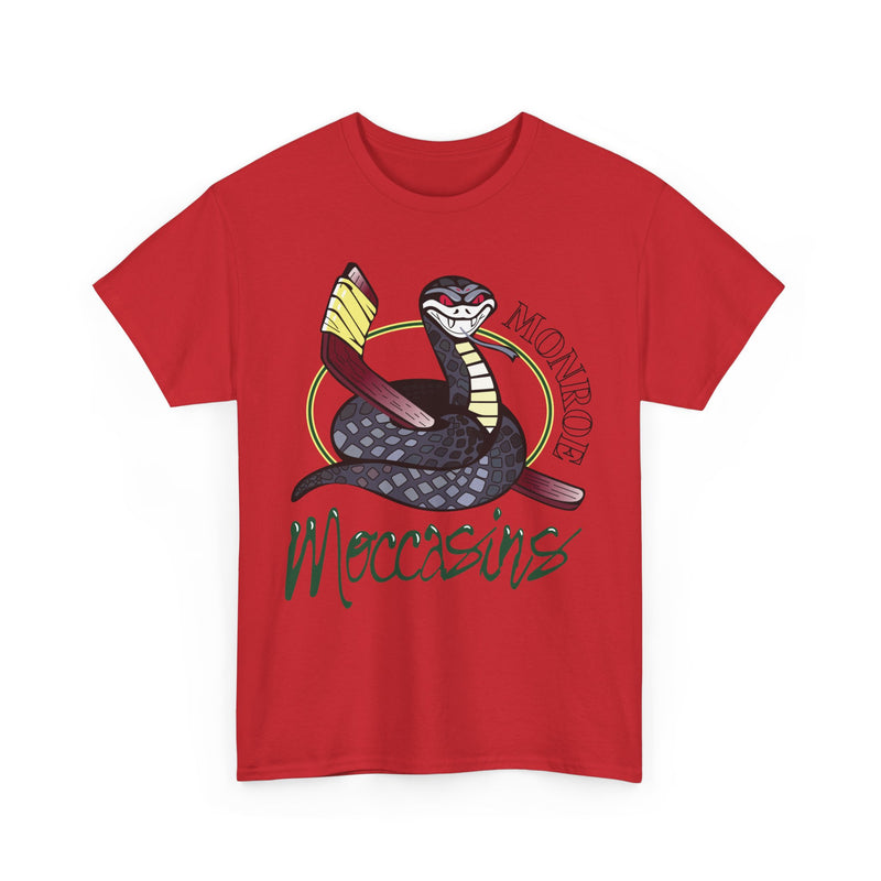 Load image into Gallery viewer, Monroe Moccasins Louisiana Hockey 1997-2001 T-shirt