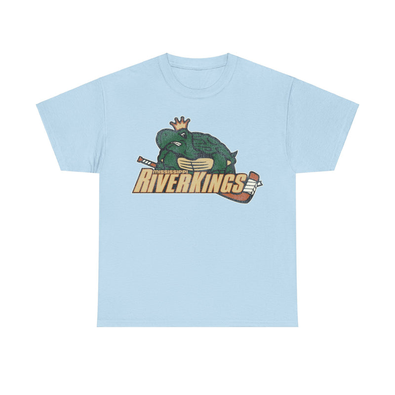 Load image into Gallery viewer, Mississippi Riverkings Hockey Team Nostalgic Logo T-shirt