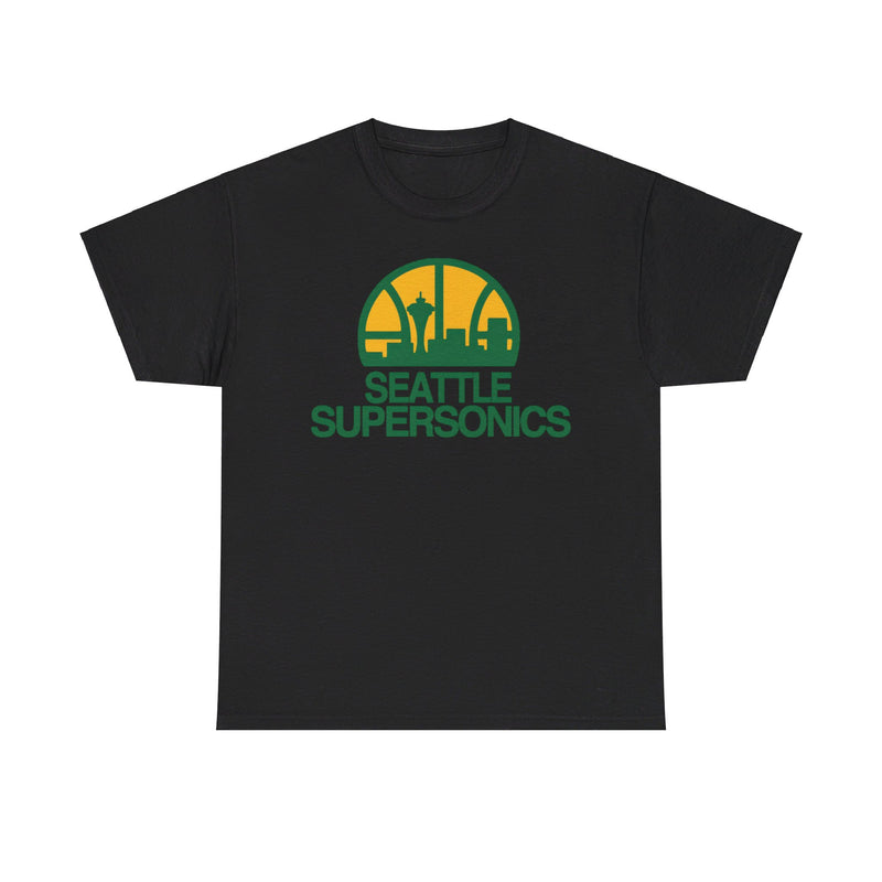 Load image into Gallery viewer, Seattle Supersonics Nostalgic Retro Basketball T-shirt