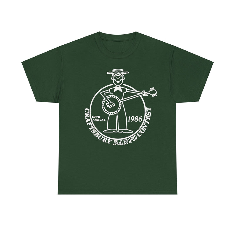 Load image into Gallery viewer, Craftsbury Banjo Contest 1986 Vermont T-shirt