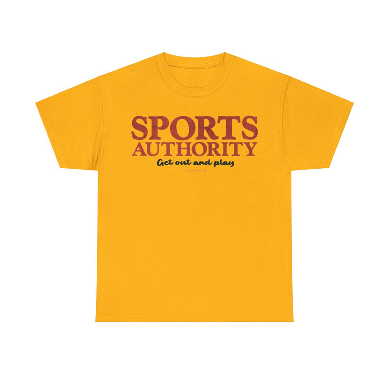 Load image into Gallery viewer, Sports Authority Retail Store Get Out and Play Retro Throwback Logo T-shirt